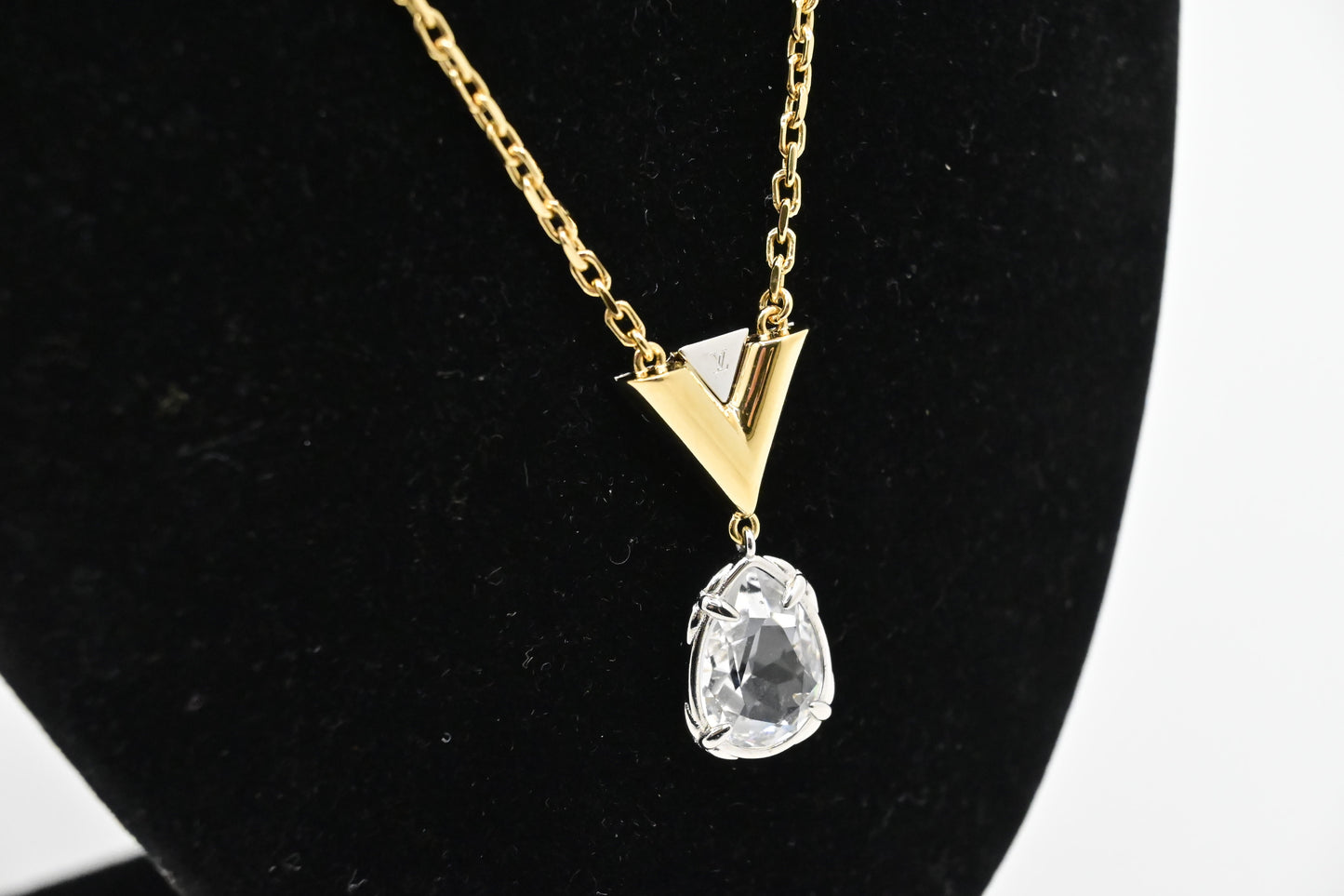 Louis Vuitton V for Vuitton Necklace
