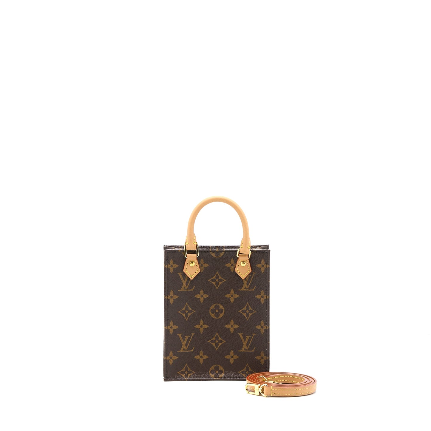 Louis Vuitton Petit Sac Plat Monogram Canvas