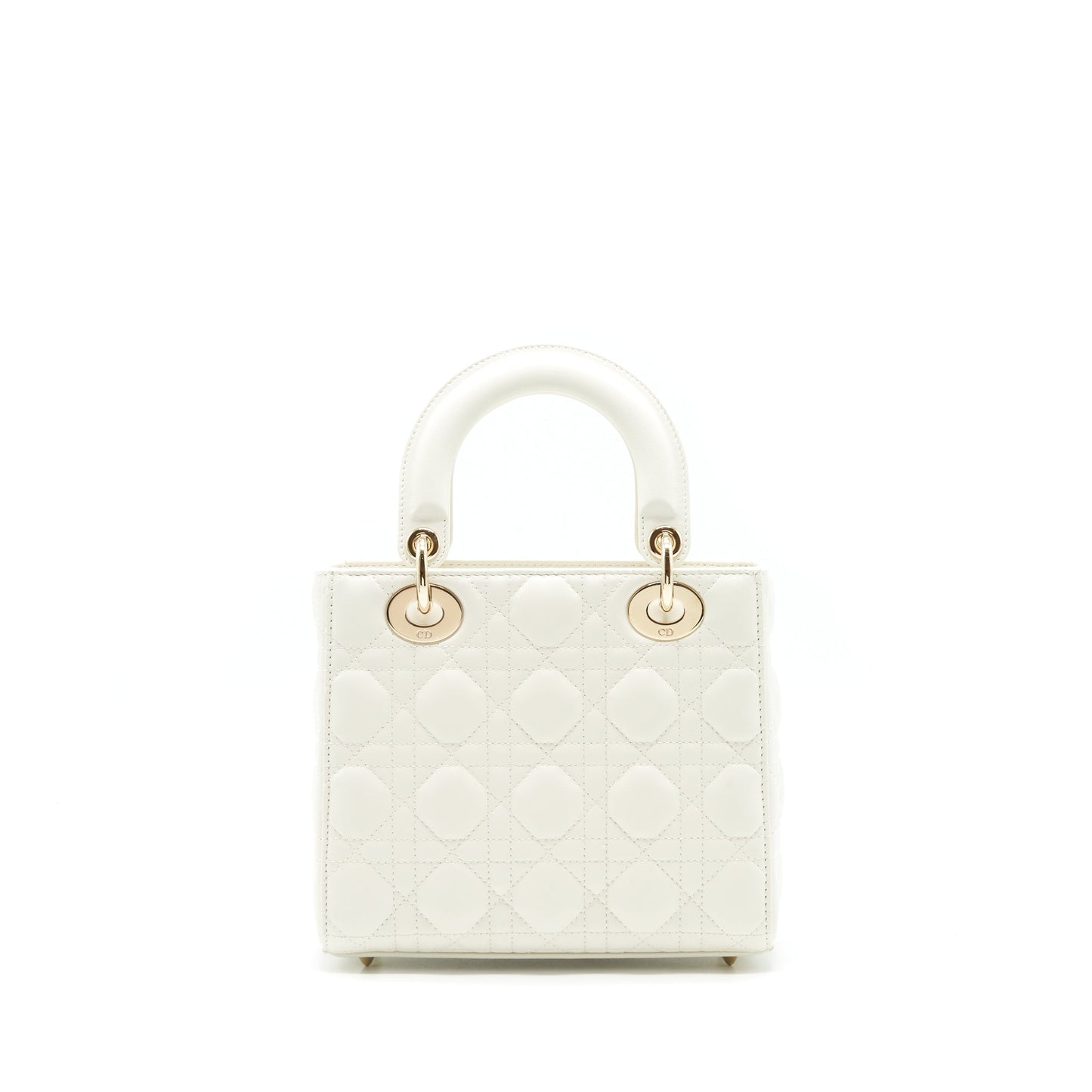 Dior Small Lady Dior my ABCDior Purse WHITE