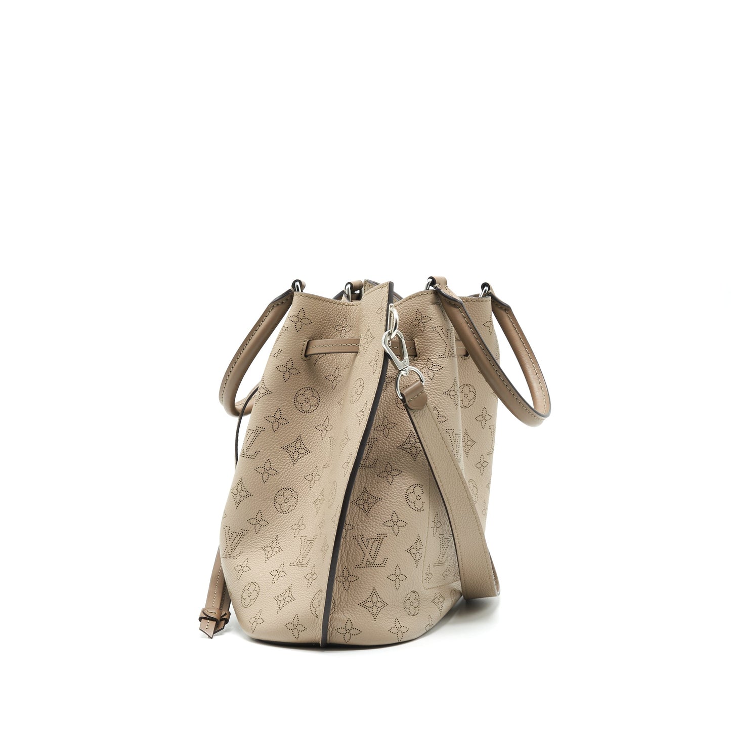 Louis Vuitton Girolata Mahina Tote Purse Grey
