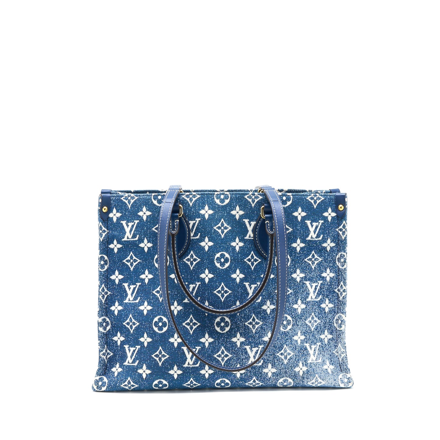 Louis Vuitton Onthego Monogram Denim Blue