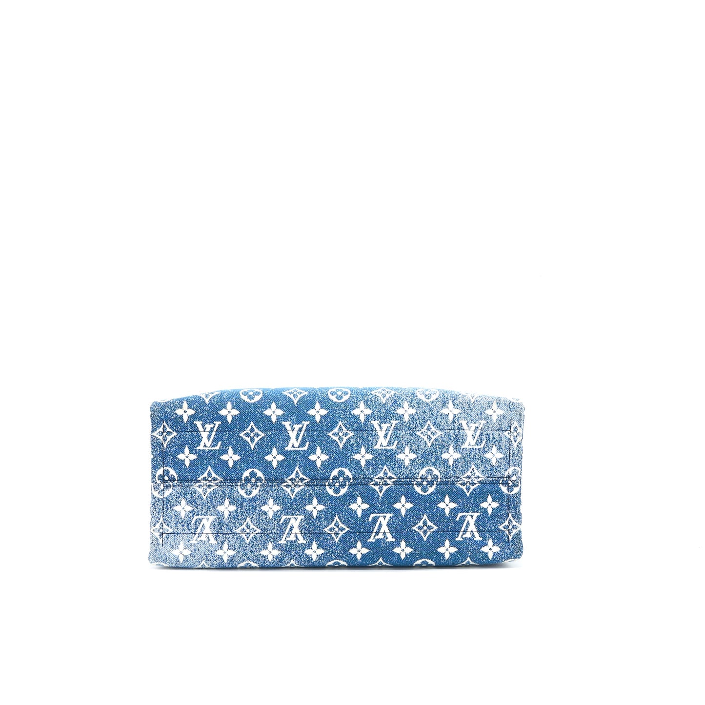 Louis Vuitton Onthego Monogram Denim Blue