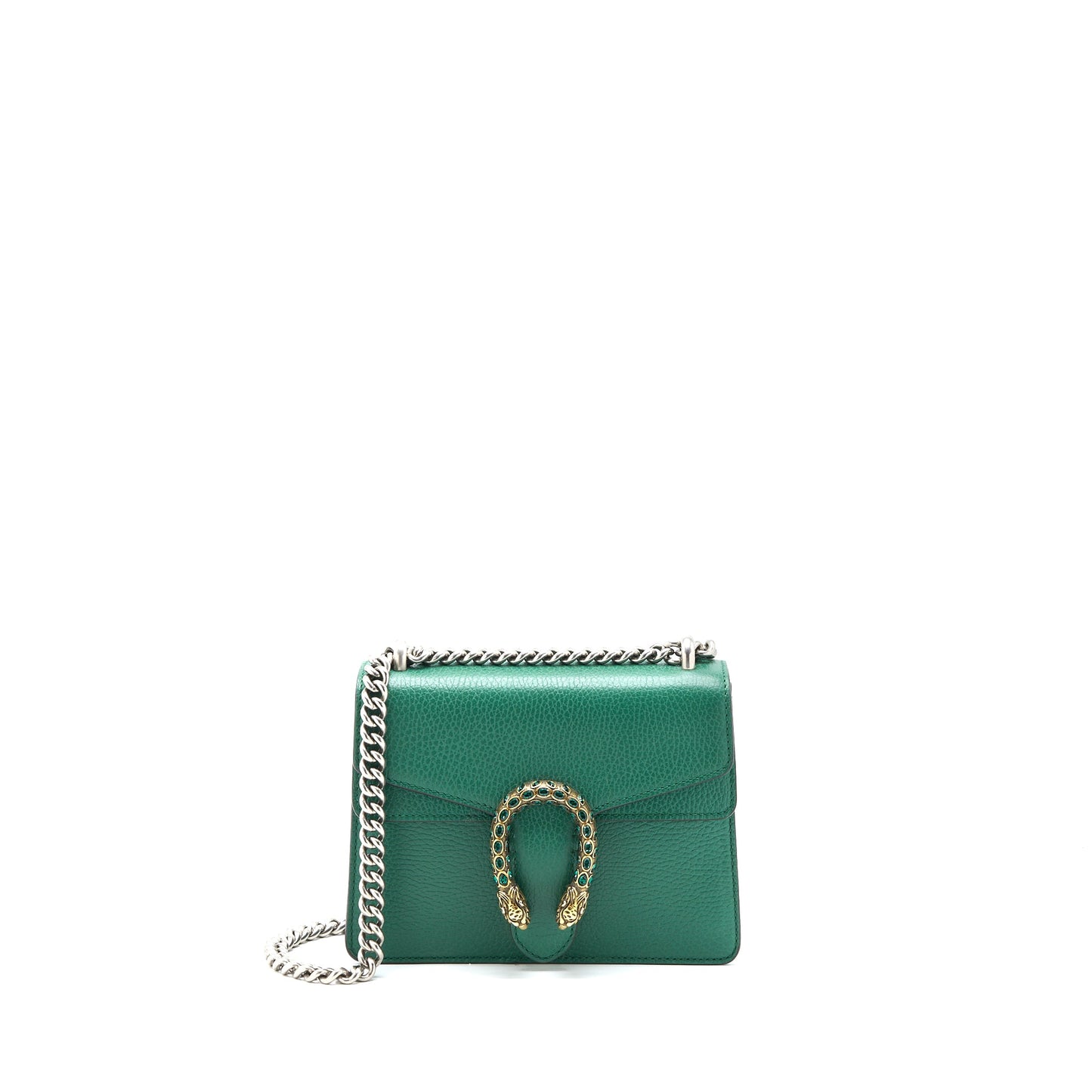 Gucci Mini Dionysus Purse Calfskin Green