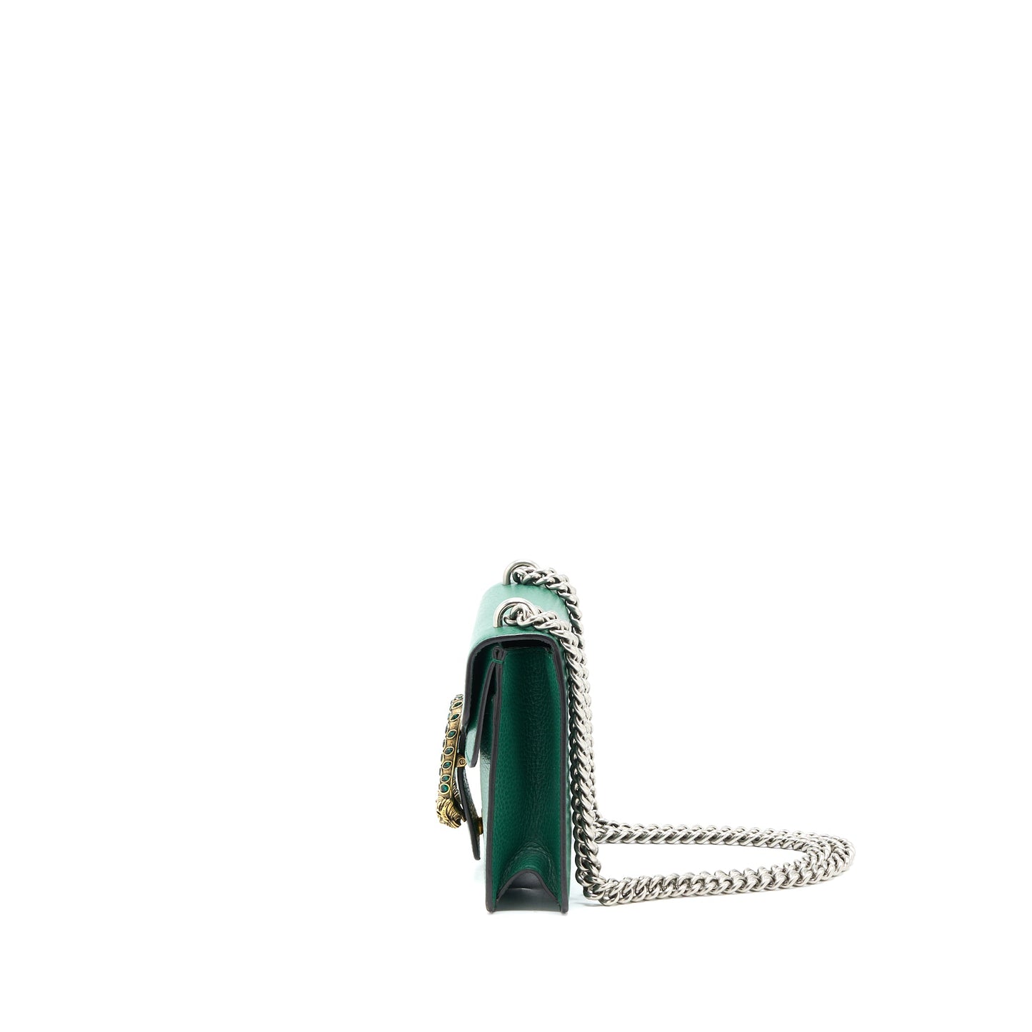 Gucci Mini Dionysus Purse Calfskin Green