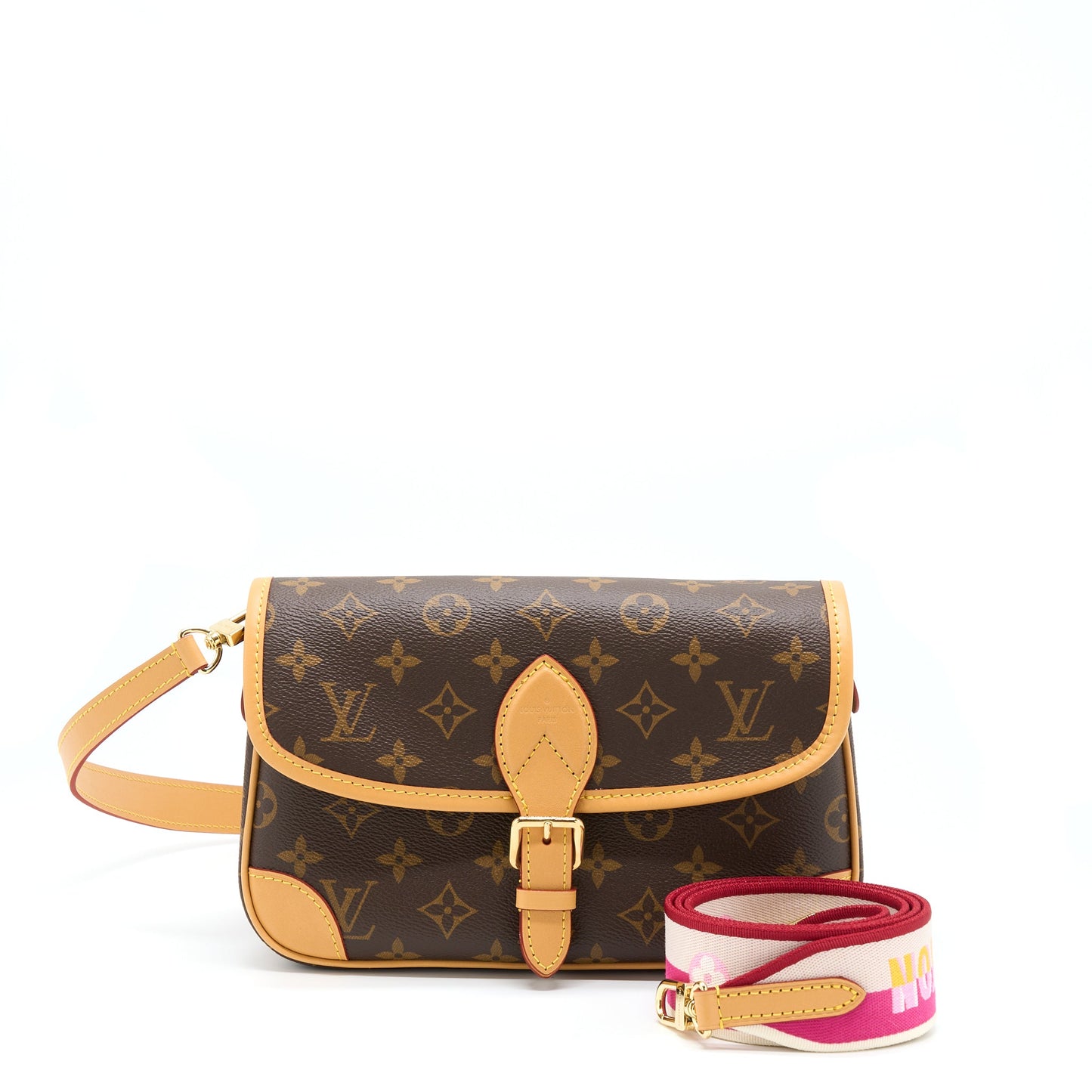 Louis Vuitton Diane Monogram Canvas Fuchsia
