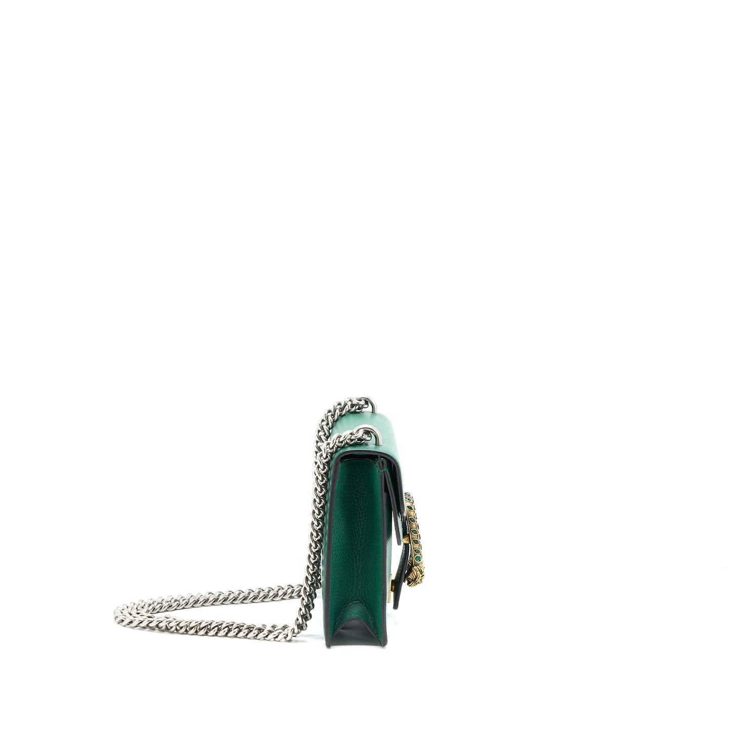 Gucci Mini Dionysus Purse Calfskin Green