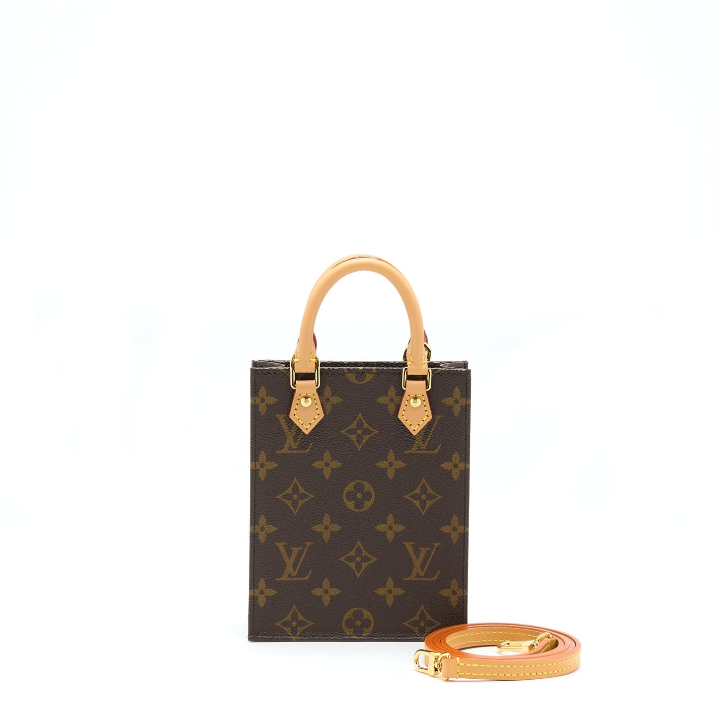 Louis Vuitton Petit Sac Plat Monogram Canvas