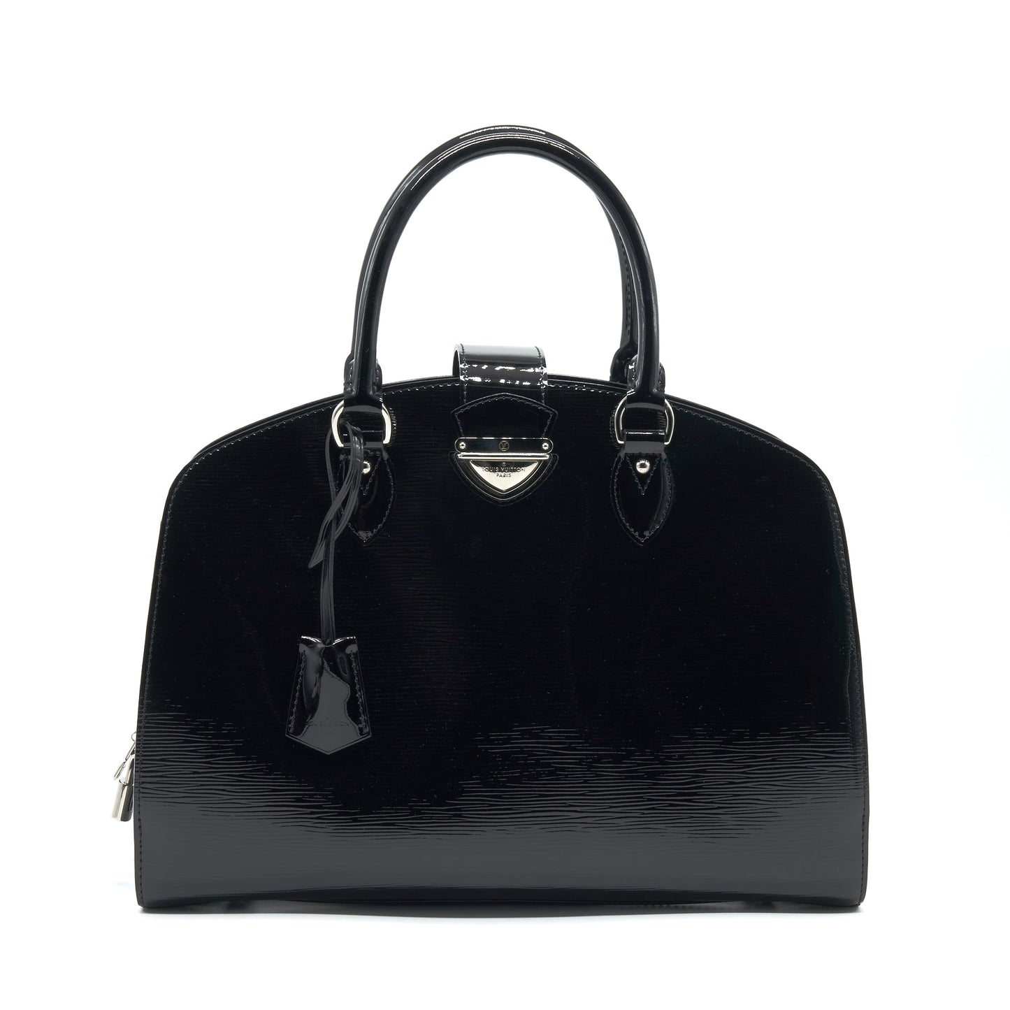 Louis Vuitton Tote Purse Patent Leather Black
