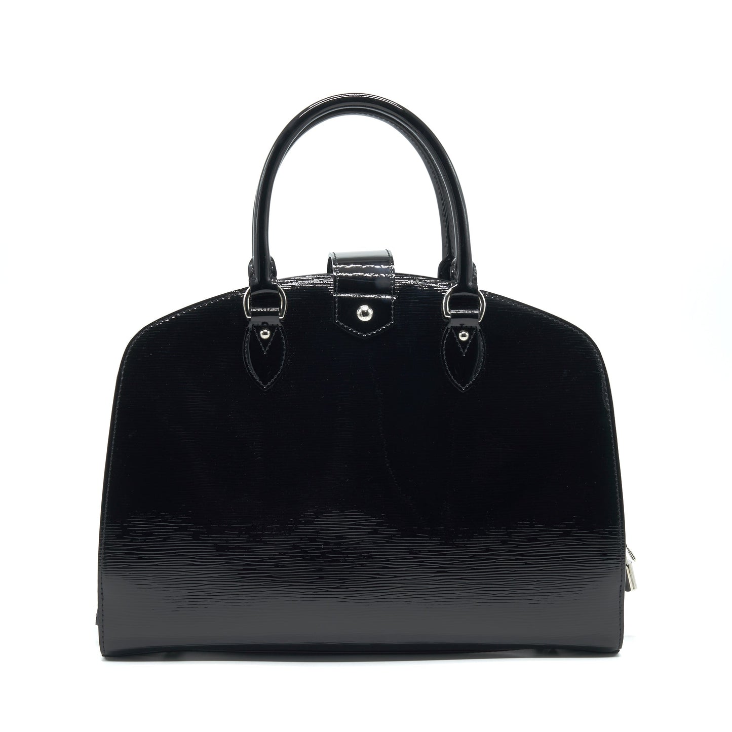 Louis Vuitton Tote Purse Patent Leather Black