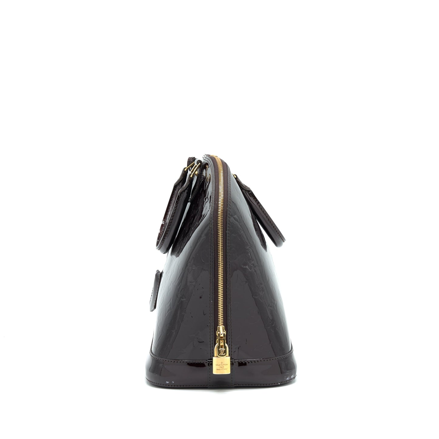 Louis Vuitton Alma Patent Leather Amarante Vernis