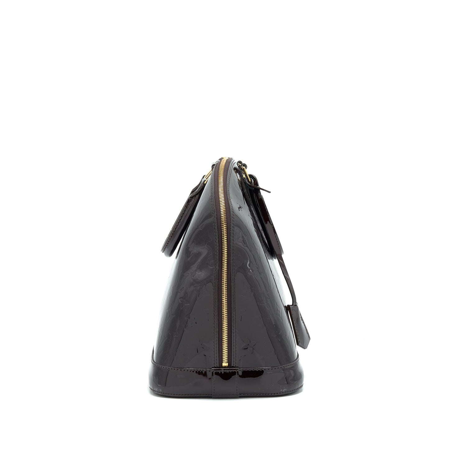 Louis Vuitton Alma Patent Leather Amarante Vernis