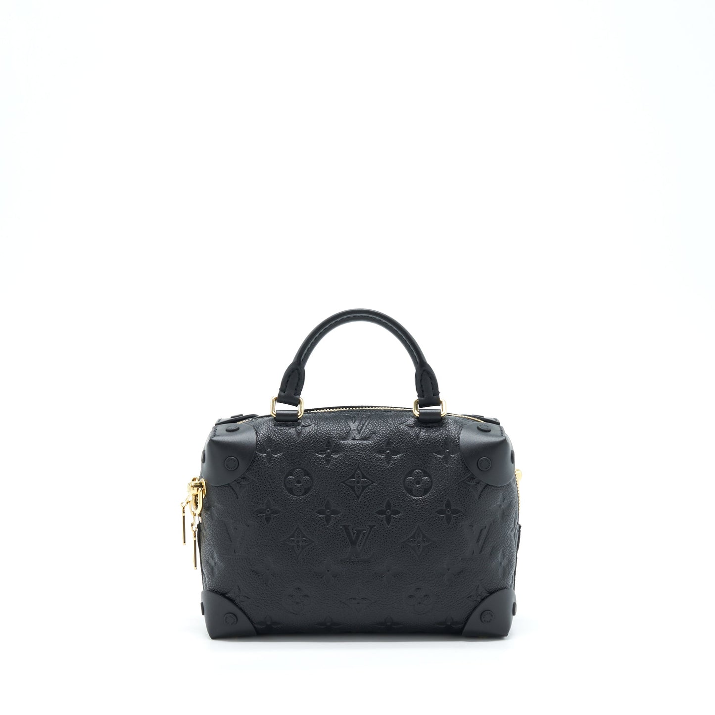 Louis Vuitton Petite Malle Souple Monogram Empreinte Black
