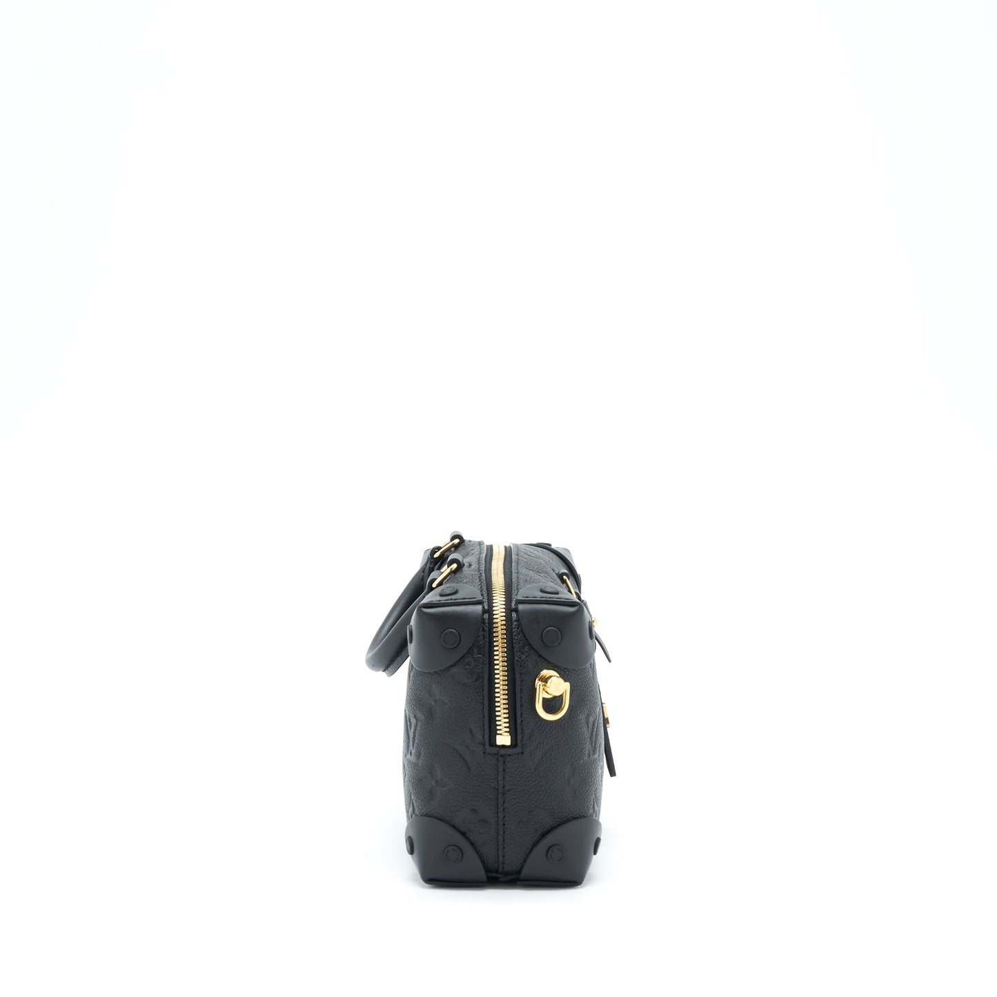 Louis Vuitton Petite Malle Souple Monogram Empreinte Black