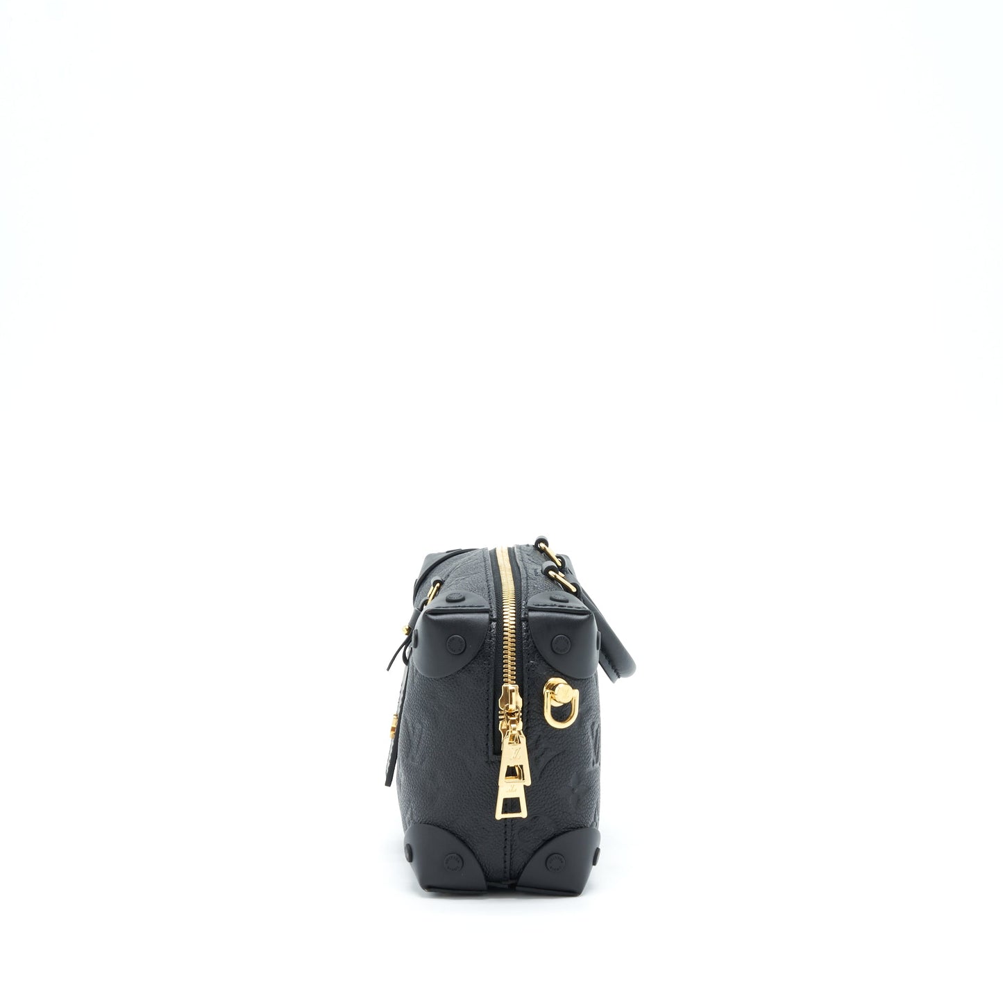 Louis Vuitton Petite Malle Souple Monogram Empreinte Black