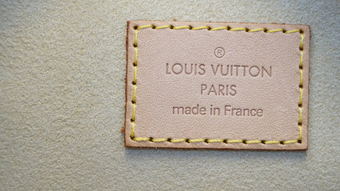 LOUIS VUITTON Manhattan GM Monogram Canvas Brown Satchel Bag