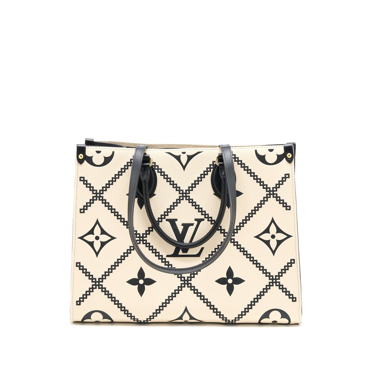 Louis Vuitton Onthego Empreinte Cream/ Black (New Version)