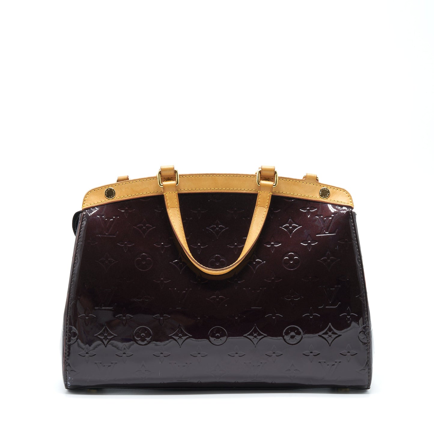 Louis Vuitton Amarante Monogram Vernis Brea Purse