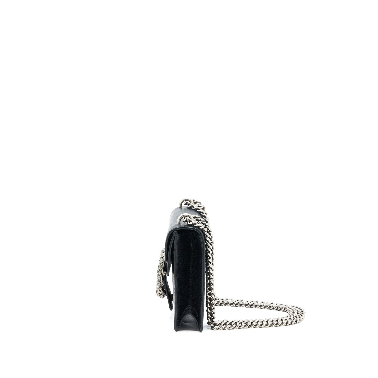 Gucci Mini Dionysus Purse Calfskin Black
