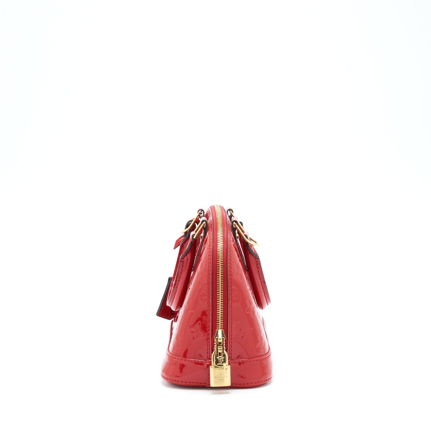 Louis Vuitton Alma Patent Red with
