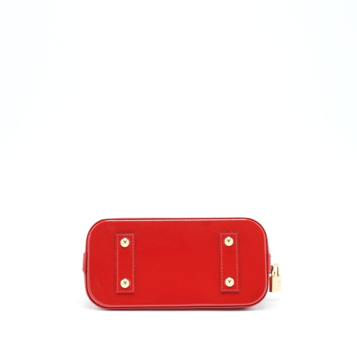 Louis Vuitton Alma Patent Red with