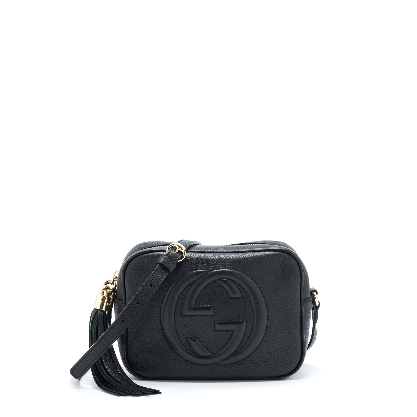 Gucci Disco Camera Purse Calfskin Black