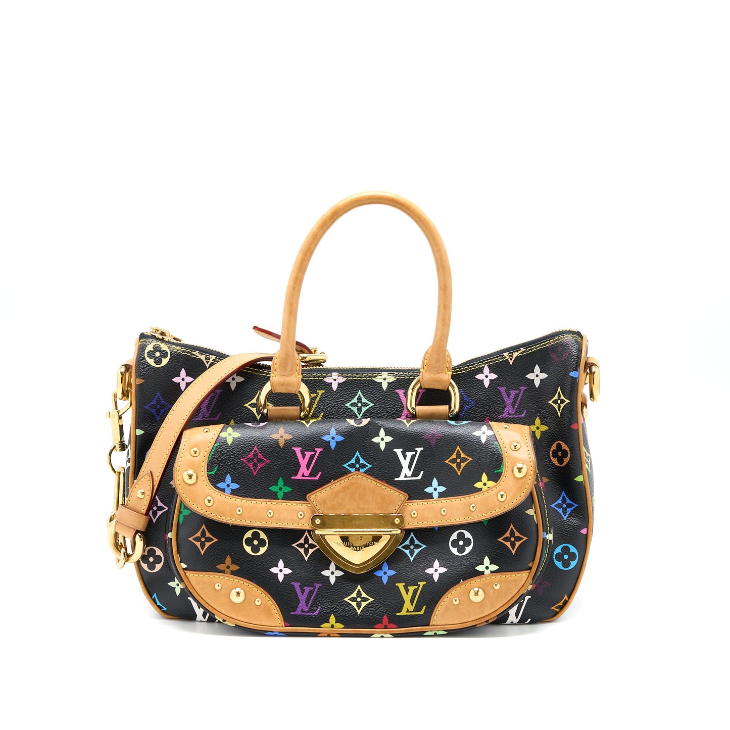 Louis Vuitton Rita Purse Multicolour Monogram Canvas Black