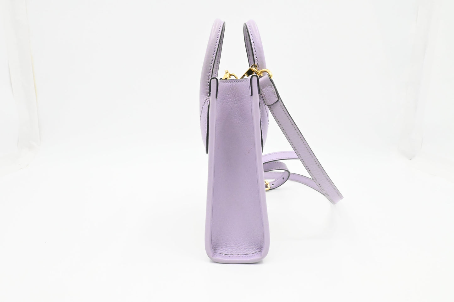 Gucci Mini Jumbo GG Tote in Lavender Leather