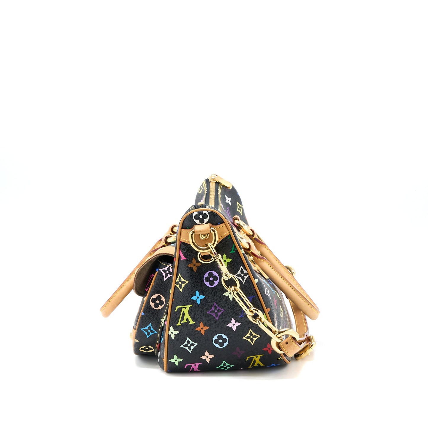 Louis Vuitton Rita Purse Multicolour Monogram Canvas Black