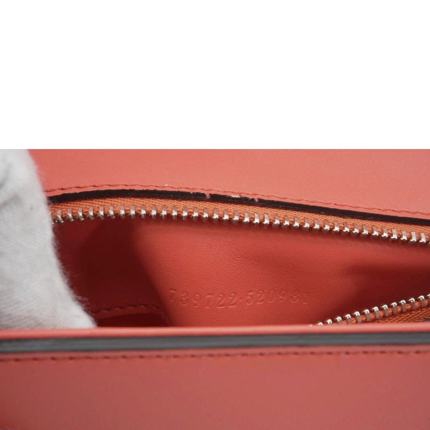 GUCCI Petite GG Mini Leather Chain Shoulder Bag Pink 739722
