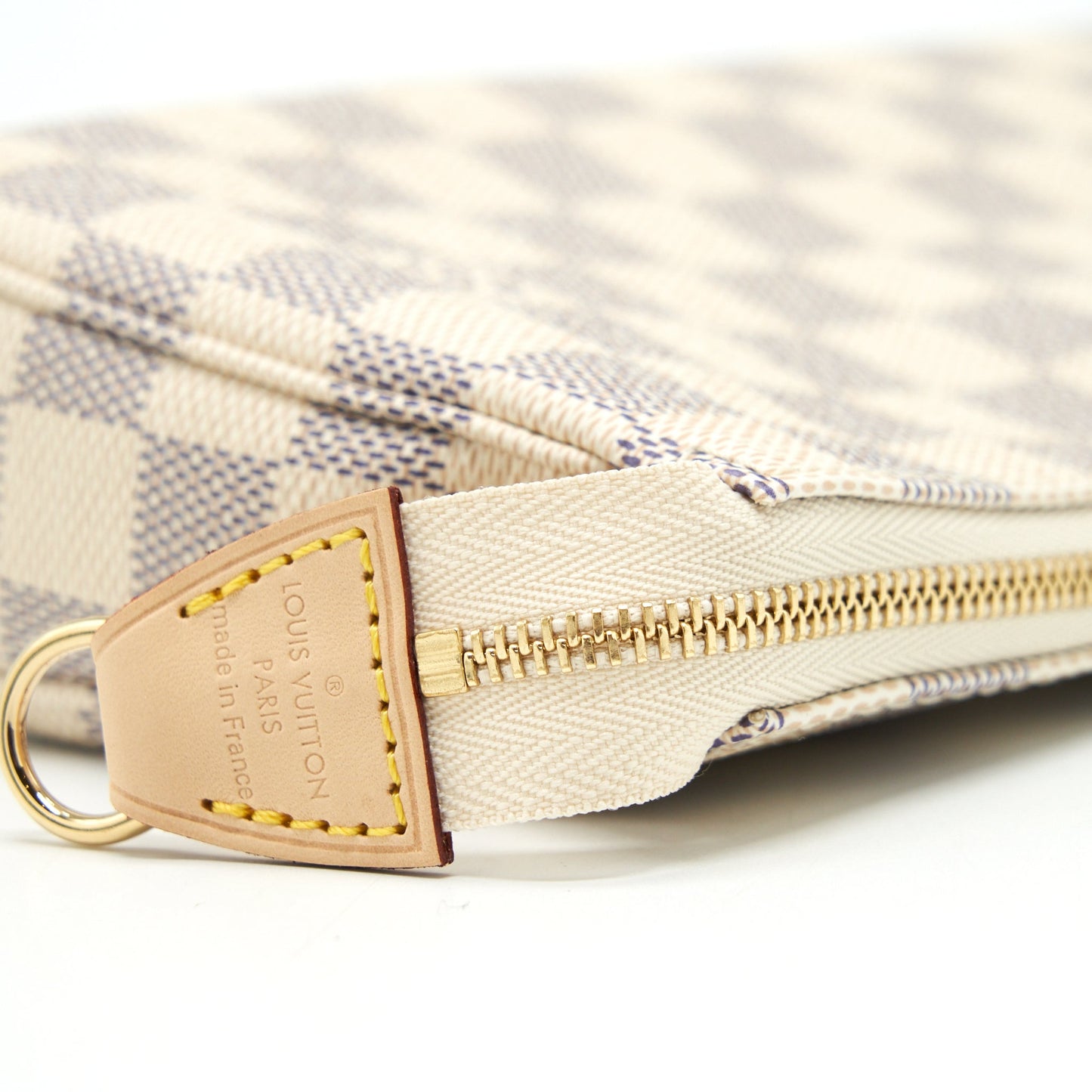 Louis Vuitton Pochette Accessories Damier Azur Canvas