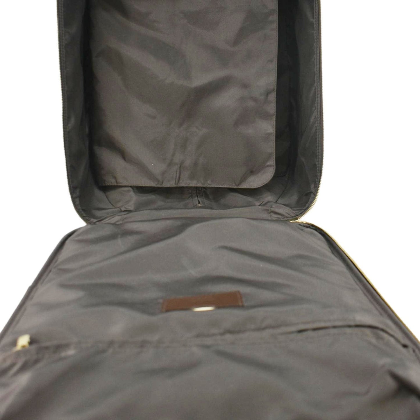 LOUIS VUITTON Pegase 45 Damier Ebene Rolling Travel Bag Brown