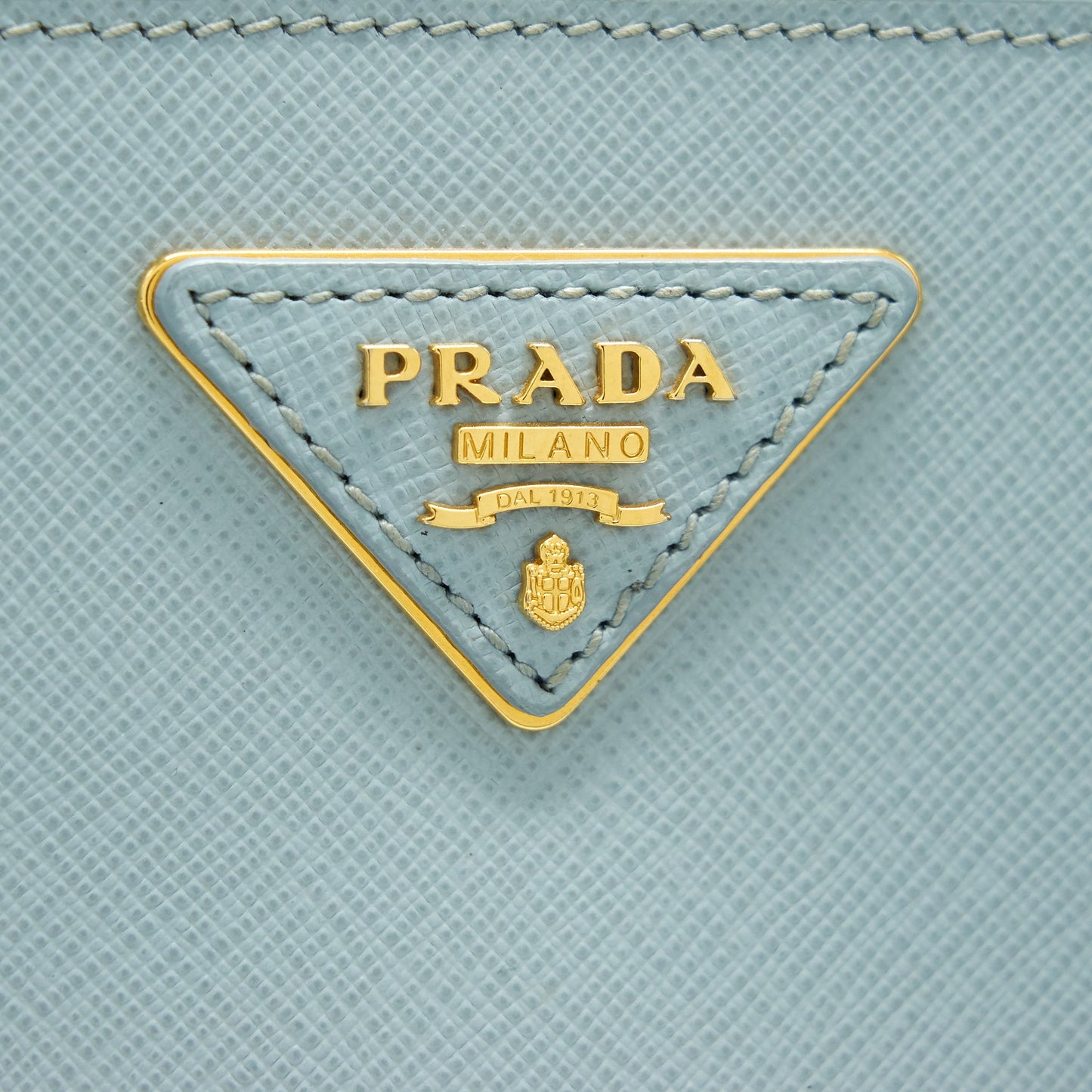 PRADA SAFFIANO TOTE BAG Skyblue