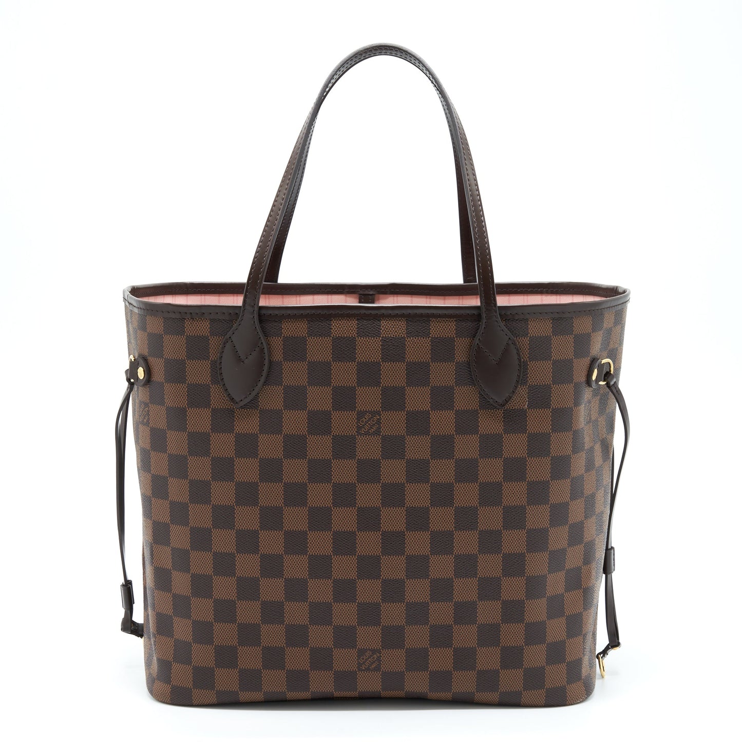 Louis Vuitton Neverfull Damier Ebene Canvas / Rose Ballerine