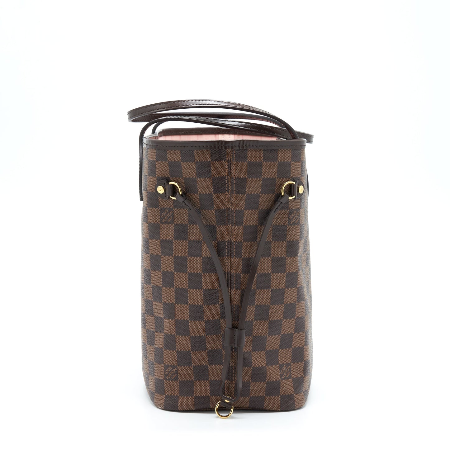 Louis Vuitton Neverfull Damier Ebene Canvas / Rose Ballerine