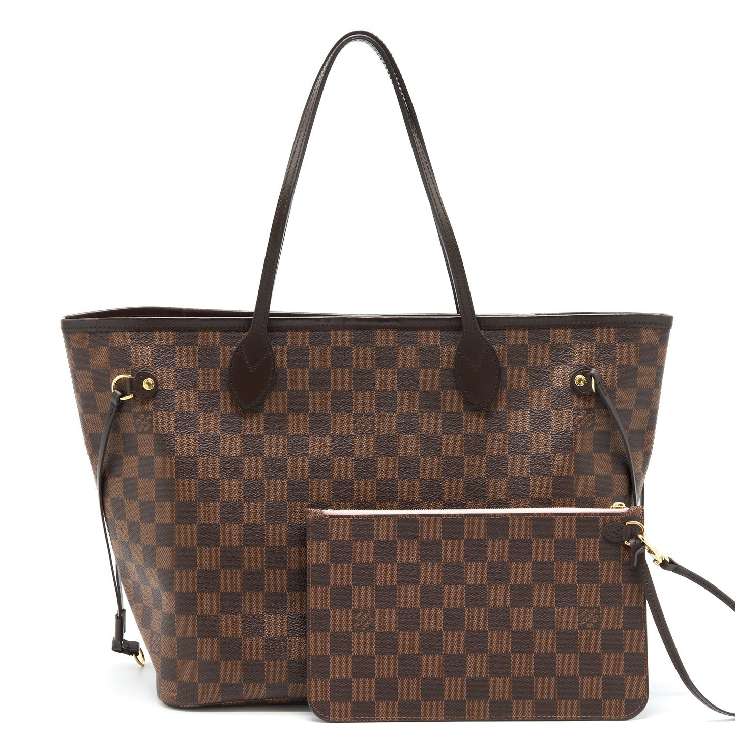 Louis Vuitton Neverfull Damier Ebene Rose Ballerine