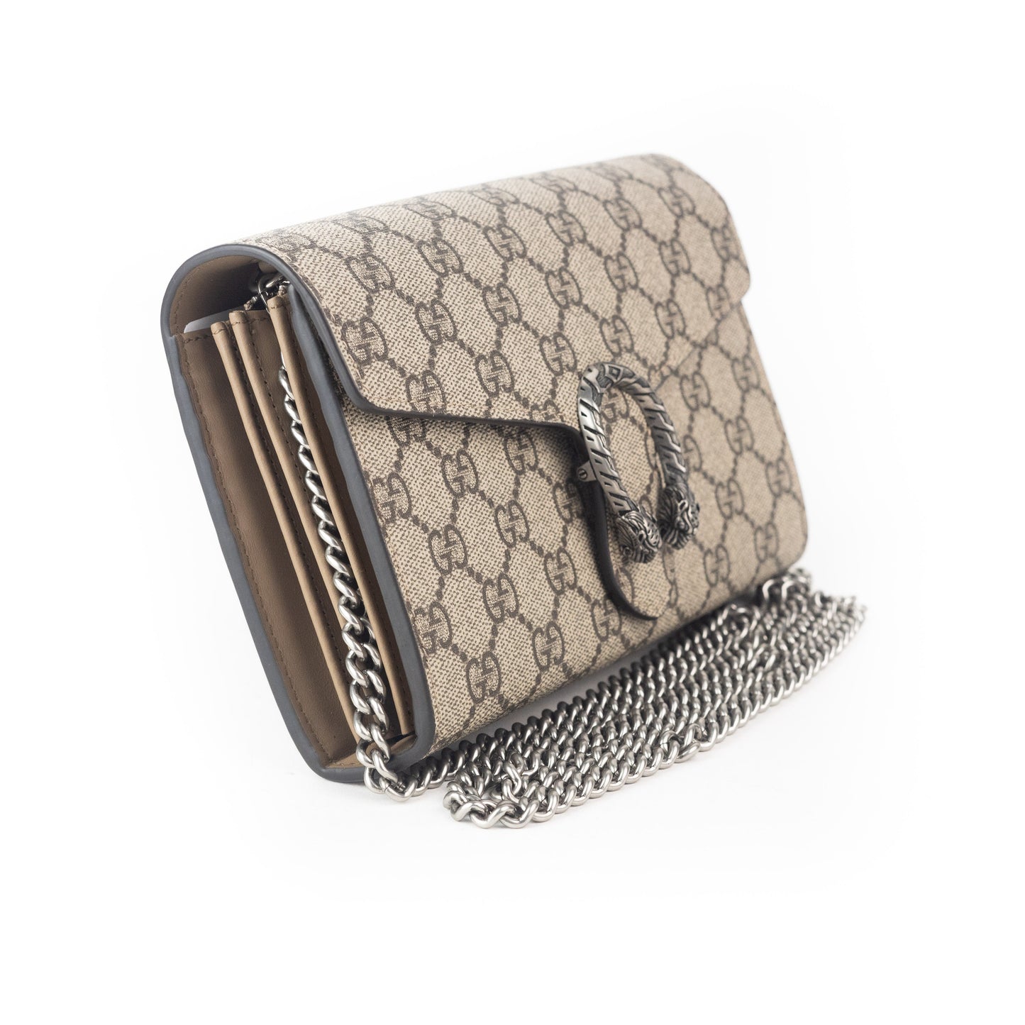 Gucci Dionysus GG Supreme Chain Wallet