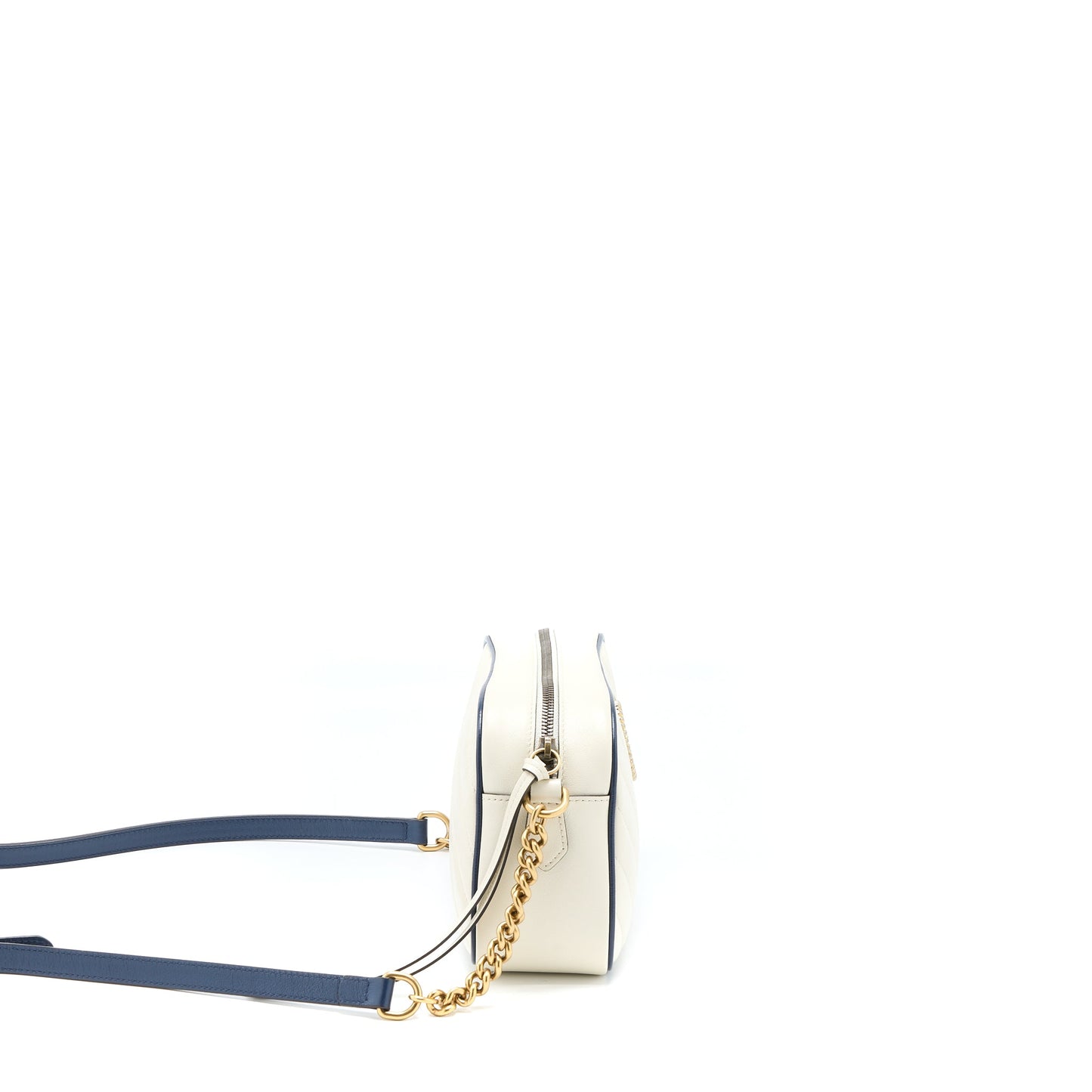 Gucci Marmont Camera Purse Calfskin White