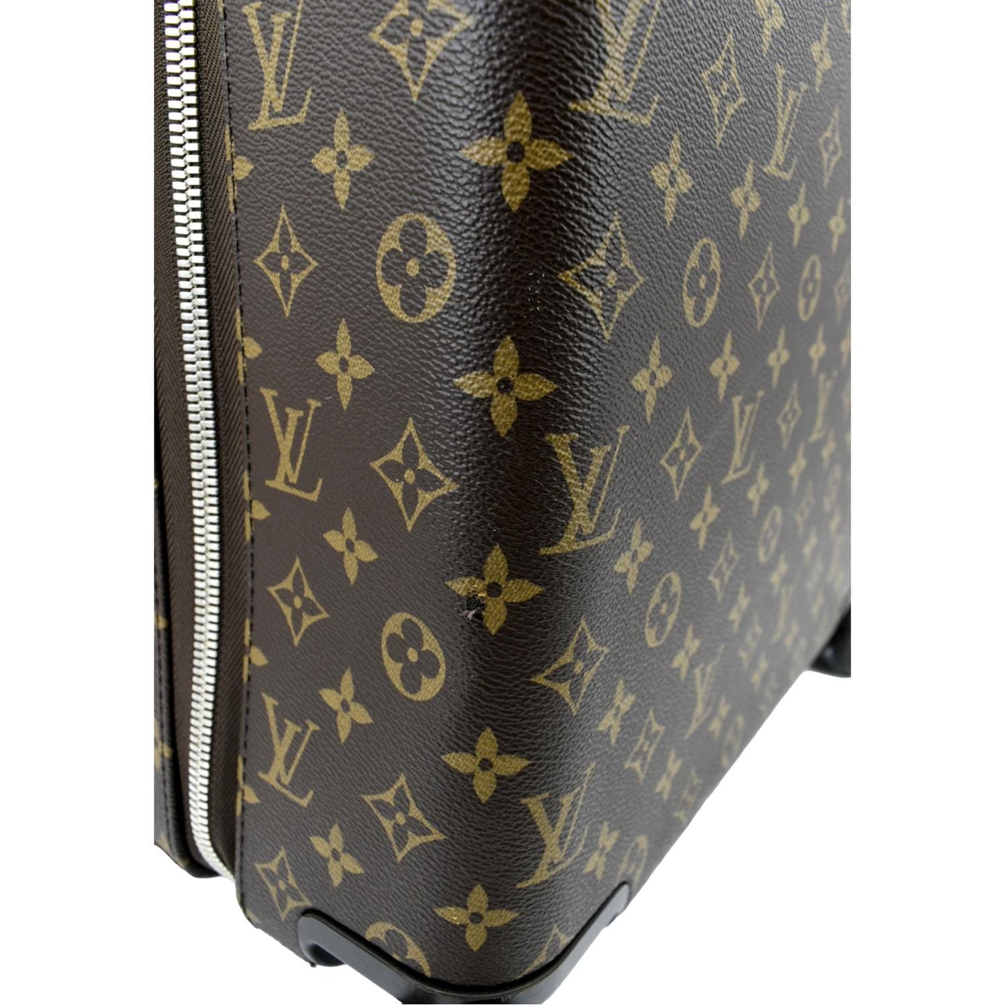 LOUIS VUITTON Horizon 50 Monogram Canvas Rolling Suitcase Brown