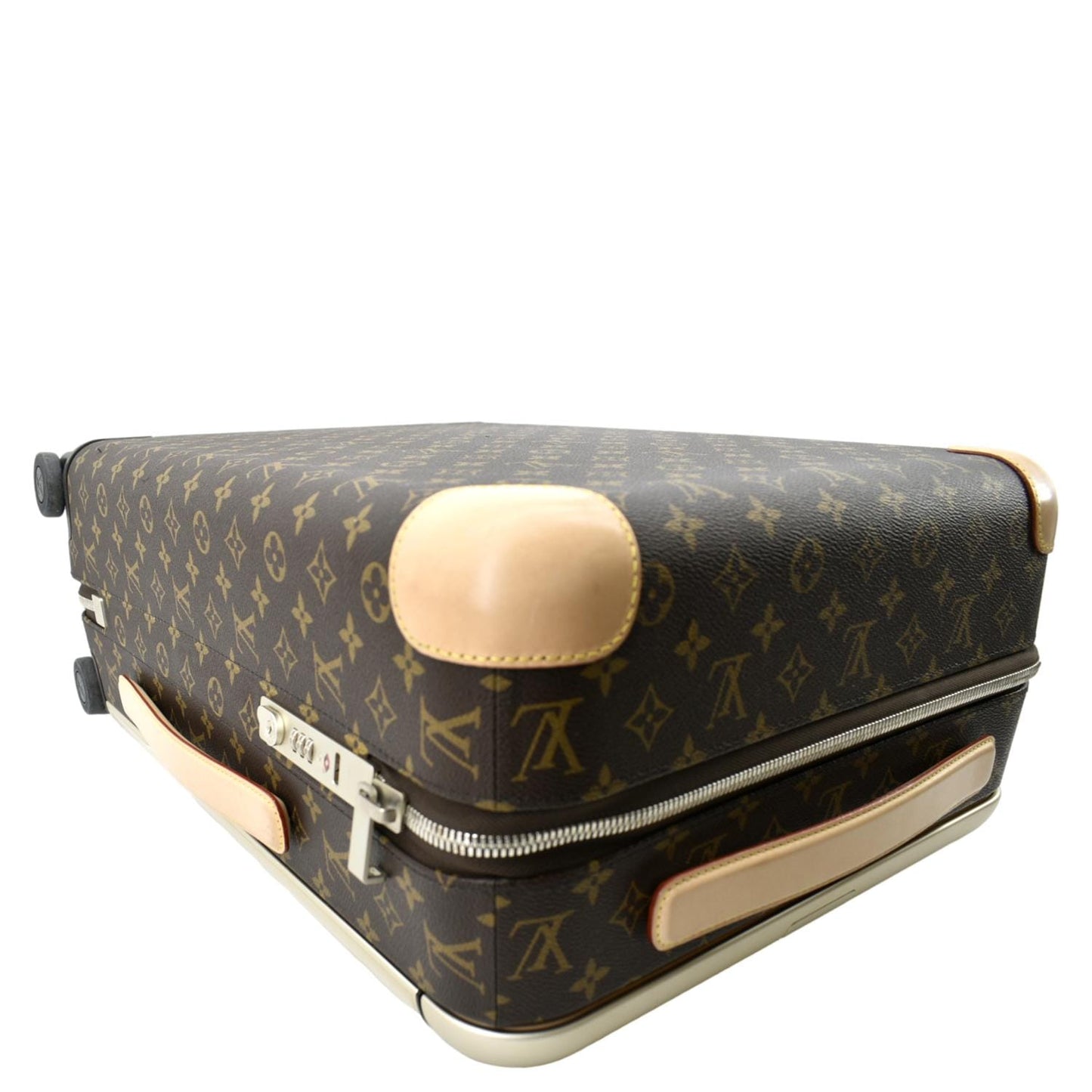 LOUIS VUITTON Horizon 50 Monogram Canvas Rolling Suitcase Brown