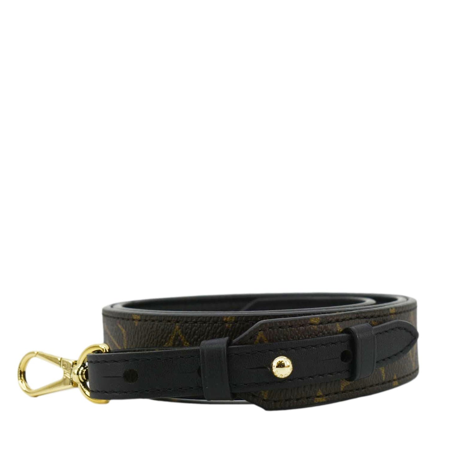 LOUIS VUITTON Monogram Canvas Strap Brown