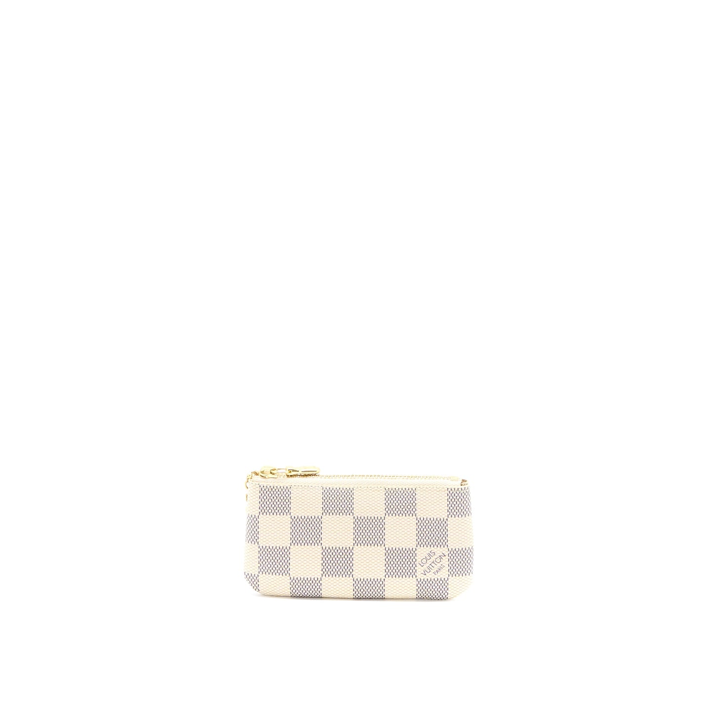 Louis Vuitton Key Pouch Damier Azure Canvas