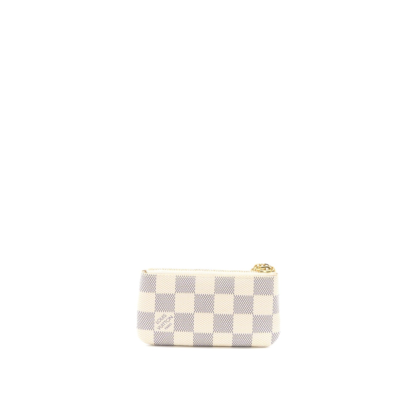 Louis Vuitton Key Pouch Damier Azure Canvas