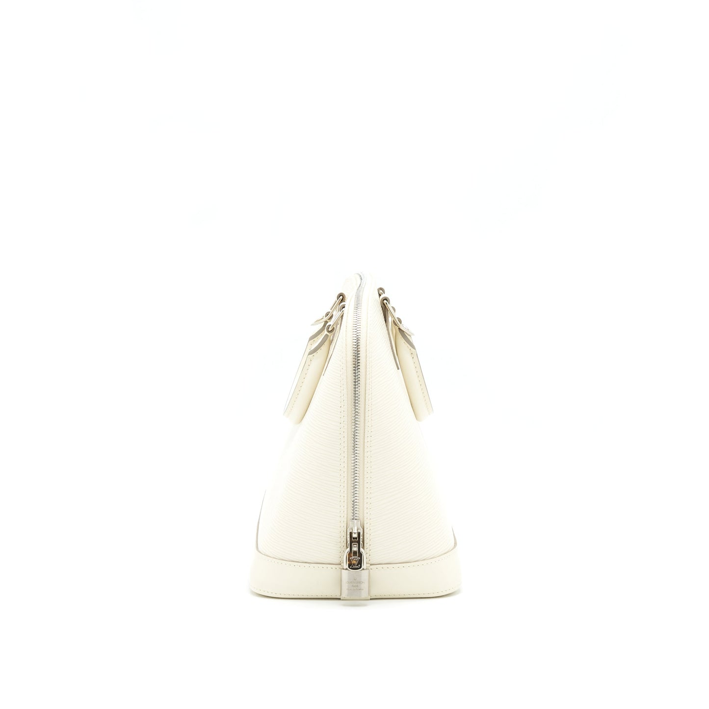 Louis Vuitton Alma epi leather white