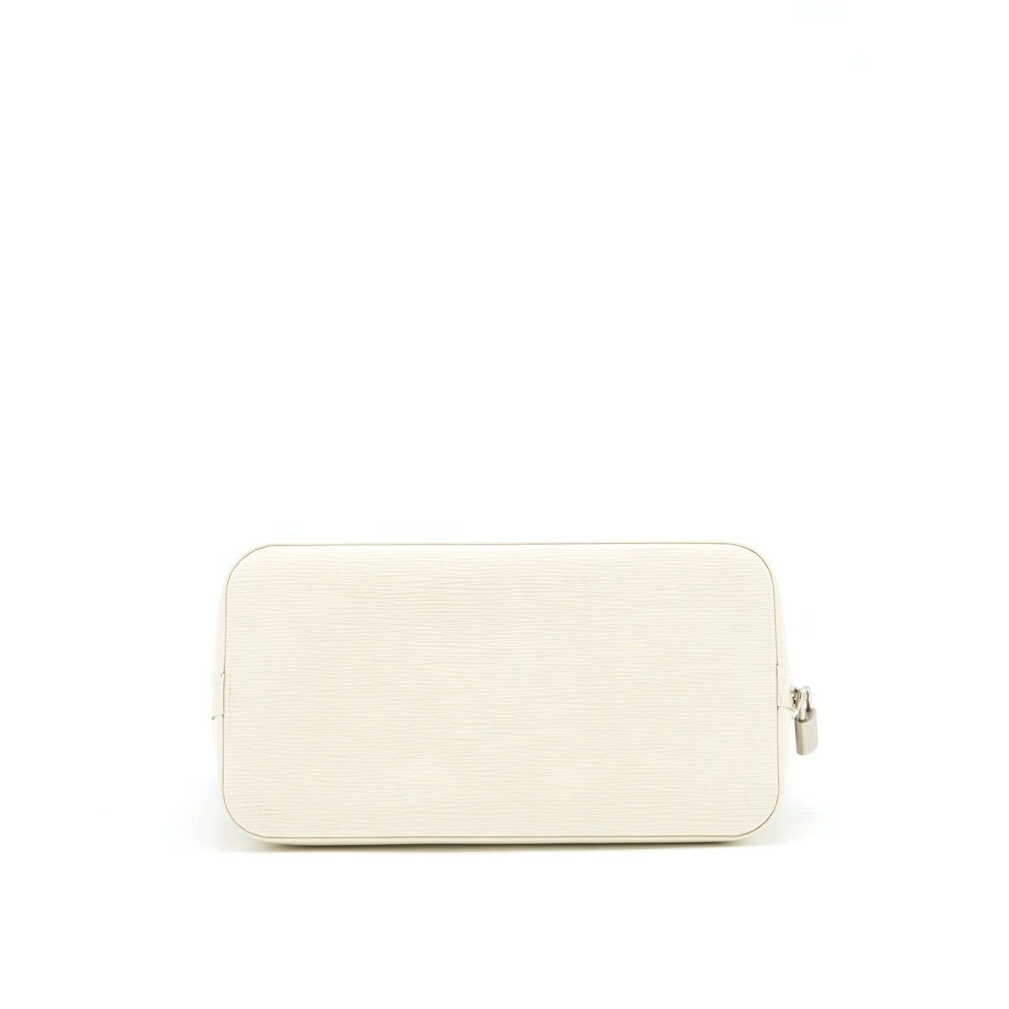 Louis Vuitton Alma epi leather white