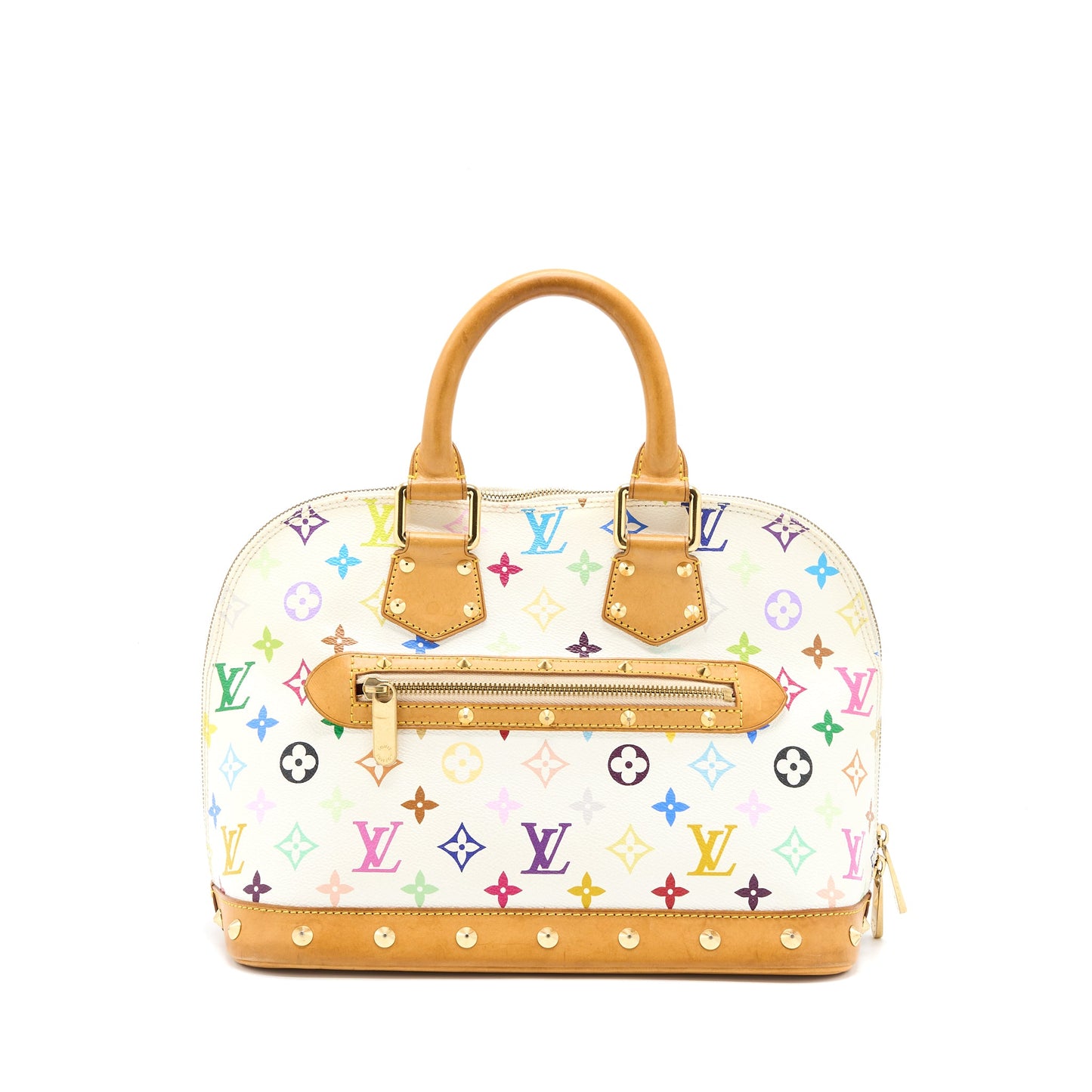 Louis Vuitton Alma Purse Monogram Canvas White/Multicoloured