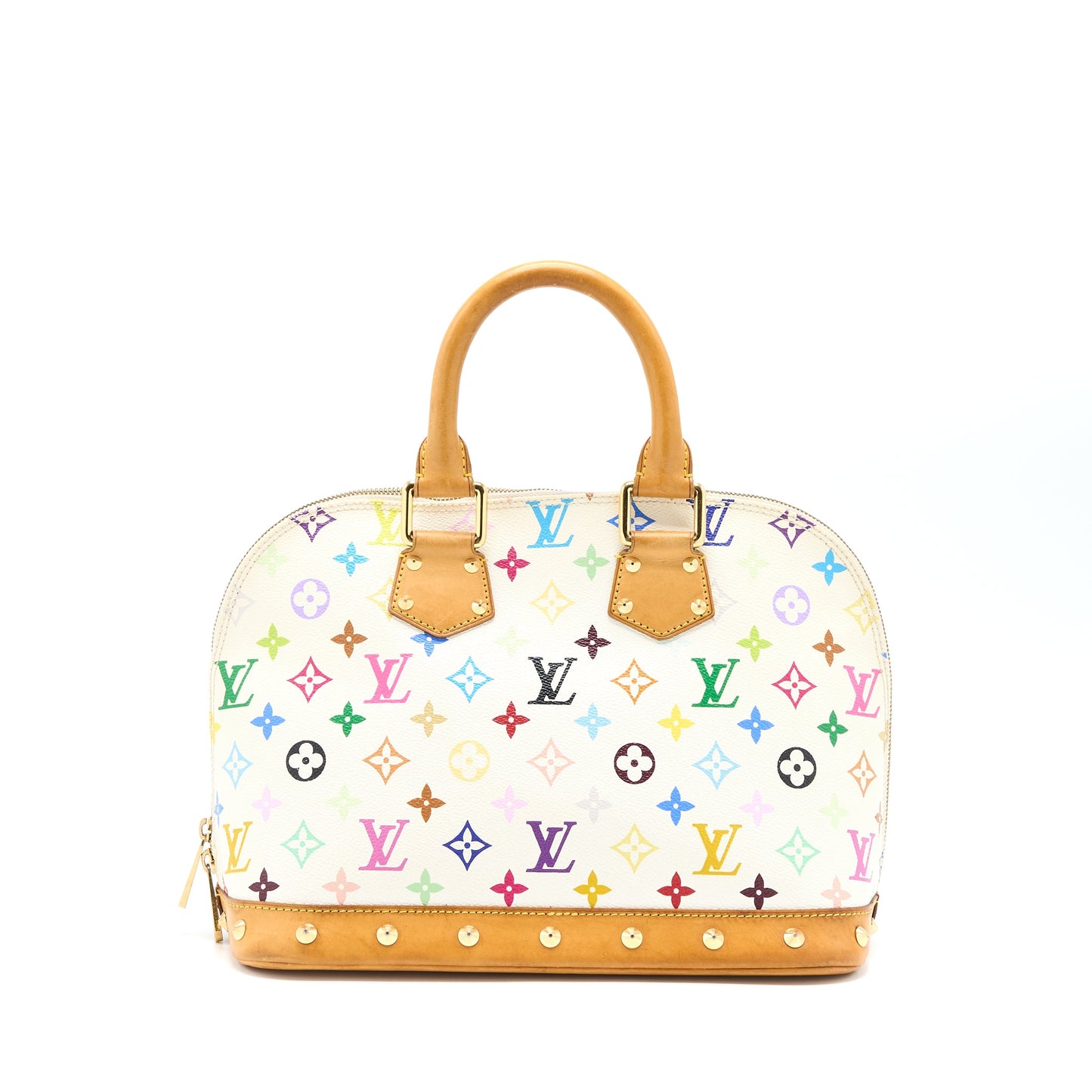 Louis Vuitton Alma Purse Monogram Canvas White/Multicoloured