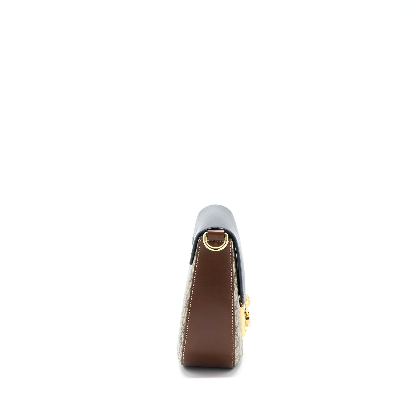 Gucci Web Padlock Crossbody Purse
