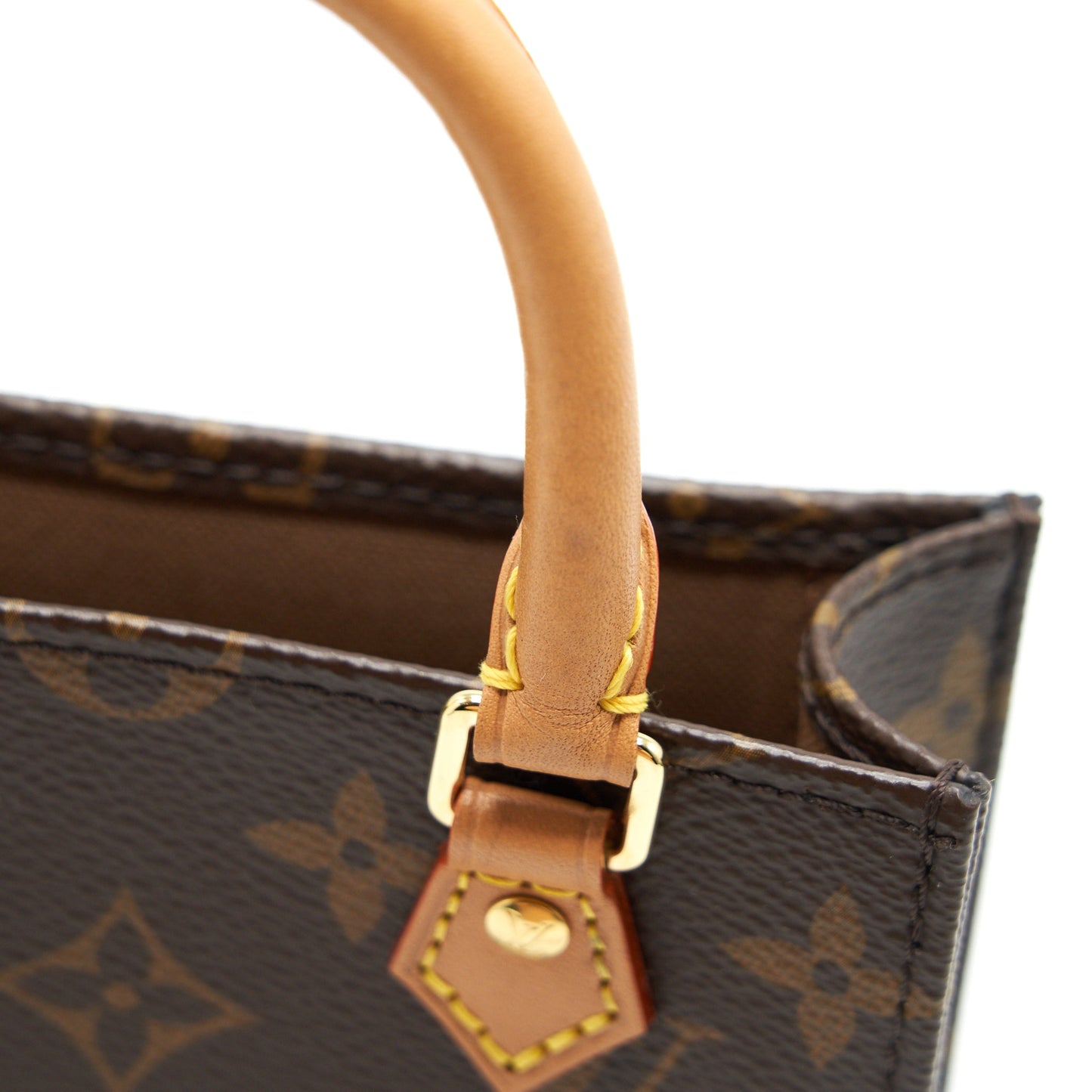 Louis Vuitton Monogram Canvas Petit Sac Plat
