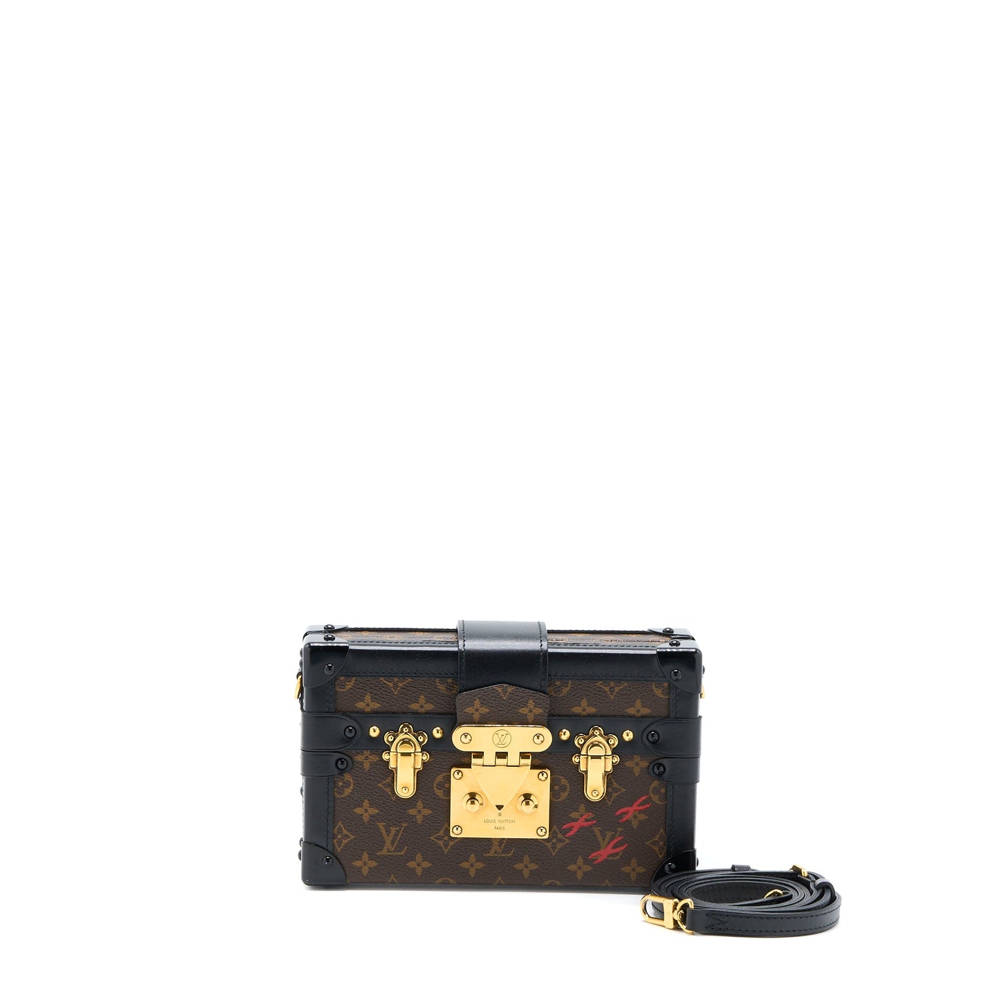 Louis Vuitton Petite Malle Monogram Canvas / Leather