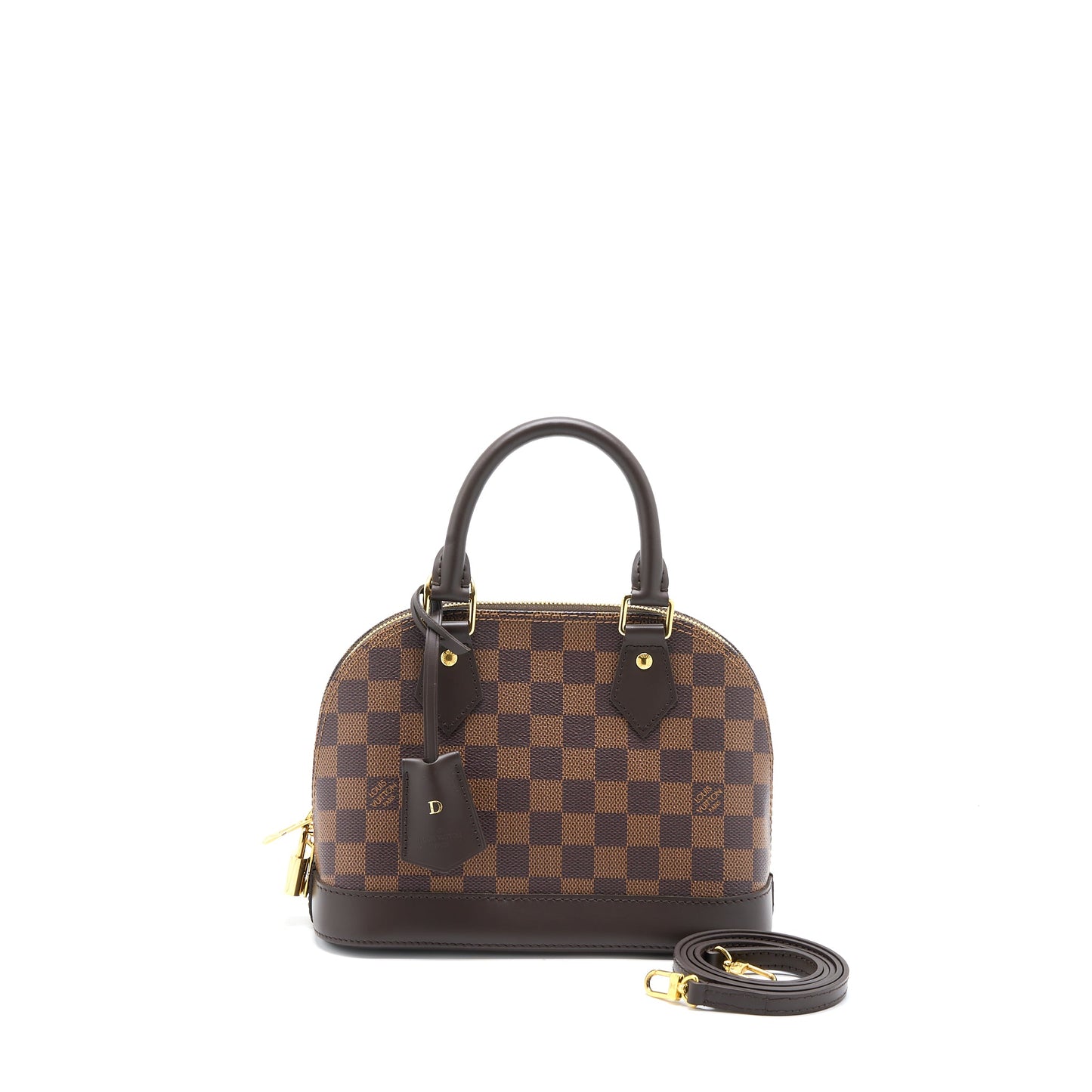 Louis Vuitton Alma Damier Ebene Canvas (New Version)
